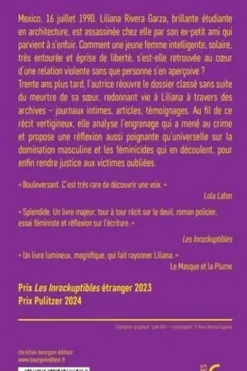 L'invincible été de Liliana, Cristina Rivera Garza