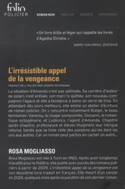 L'irrésistible appel de la vengeance, Rosa Mogliasso