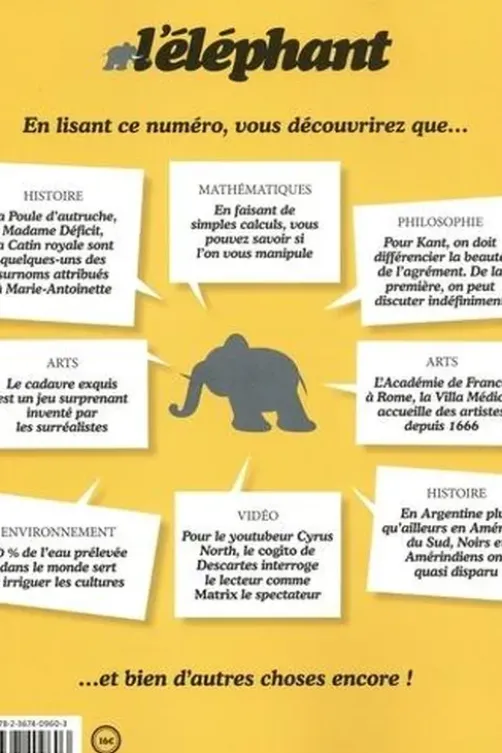 L'éléphant N° 33, janvier 2021, Guénaëlle Le Solleu