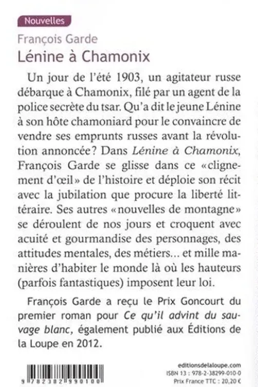 Lénine à Chamonix [EDITION EN GROS CARACTERES, François Garde