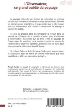 L'observateur, ce grand oublié du paysage, Patrick Courtin