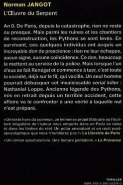 L'oeuvre du serpent, Norman Jangot