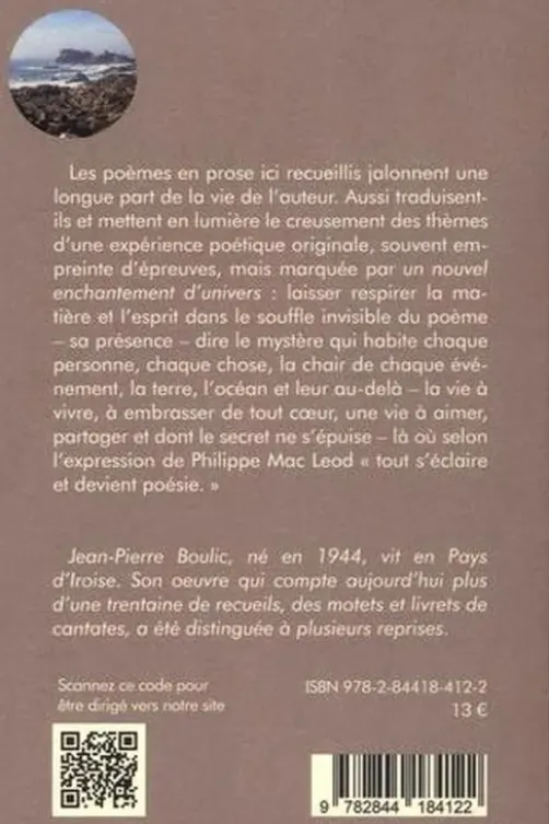 L'offrande des lieux, Jean-Pierre Boulic