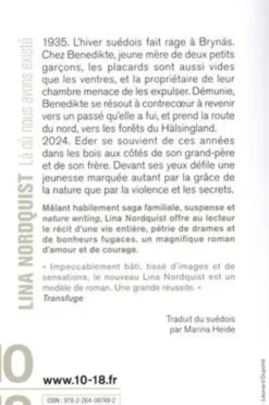 Là où nous avons existé, Lina Nordquist