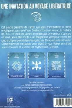 L'oracle de Vaiana. Le secret des eaux polynésiennes. 44 cartes, Céline Hervé-Bazin