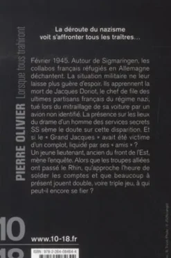 Lorsque tous trahiront, Pierre Olivier
