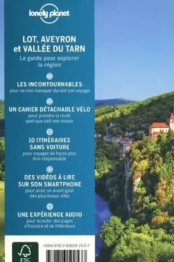 Lot, Aveyron et vallée du Tarn. 2e édition. Avec 1 Plan détachable, Jean-Bernard Carillet
