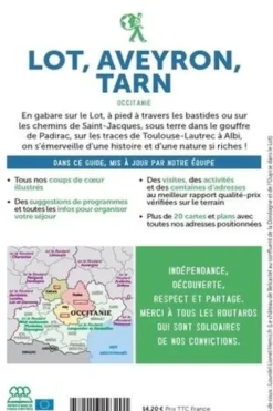 Lot, Aveyron, Tarn (Occitanie). Edition 2021-2022, Le Routard