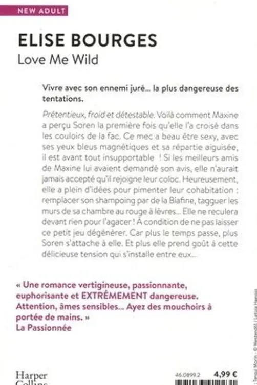 Love Me Wild, Elise Bourges