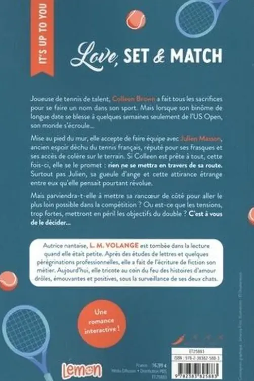 Love, set & match, L. M. Volange