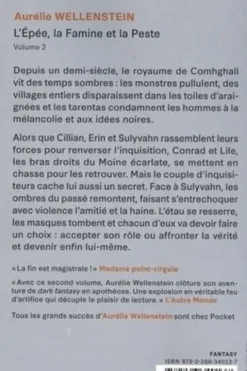 L'épée, la famine et la peste Tome 2, Aurélie Wellenstein