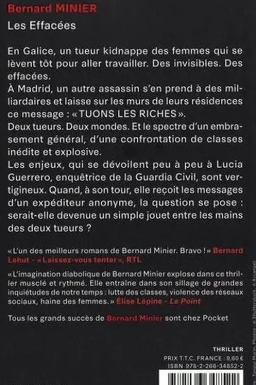 Lucia Tome 2 : Les effacées, Bernard Minier