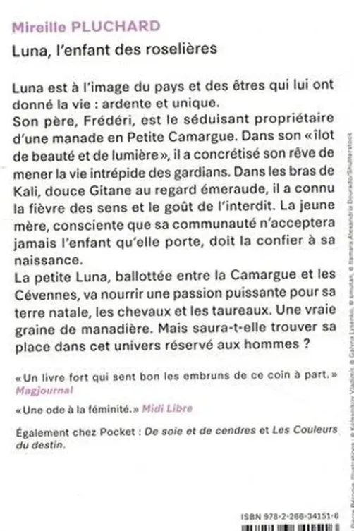 Luna, l'enfant des roselières, Mireille Pluchard