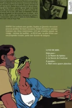 Lune de miel Tome 2 : Le Secret de Coatlicue, Bastien Vivès