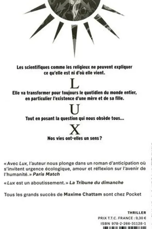 Lux, Maxime Chattam