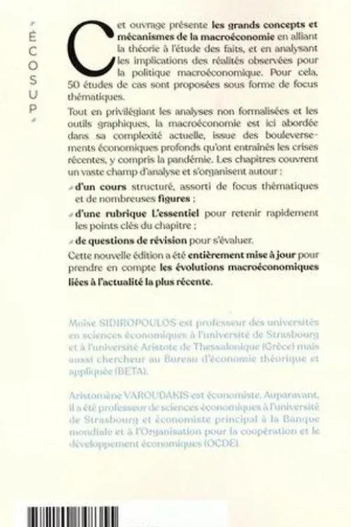Macroéconomie en pratique. 2e édition, Moïse Sidiropoulos