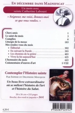 Magnificat Petit format N° 385, décembre 2024, David Gabillet