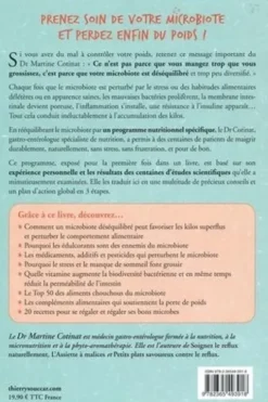 Maigrir de plaisir en charmant ses bactéries, Martine Cotinat
