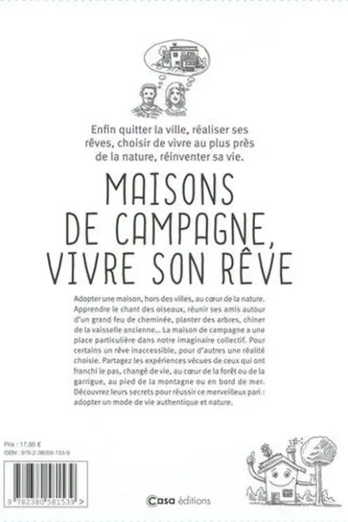 Maisons de campagne. Vivre son rêve, Eric Valz