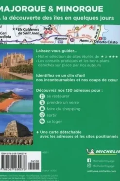 Majorque & Minorque. Edition 2023. Avec 1 Plan détachable, Michelin