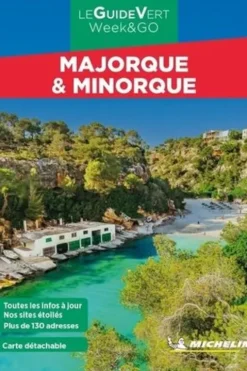 Majorque & Minorque. Edition 2023. Avec 1 Plan détachable, Michelin