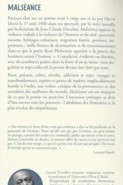 Malséance, Lyonel Trouillot