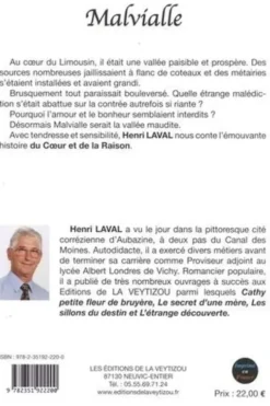 Malvialle. La vallée maudite, Henri Laval