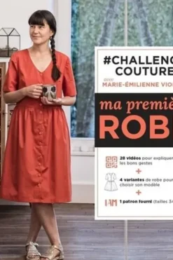 Ma première robe. #Challenge couture, Marie-Emilienne Violet