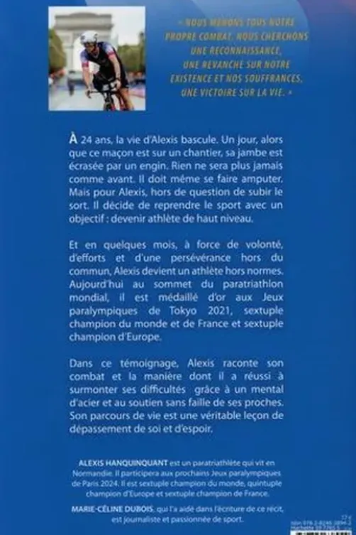Ma rage de vaincre, Alexis Hanquinquant
