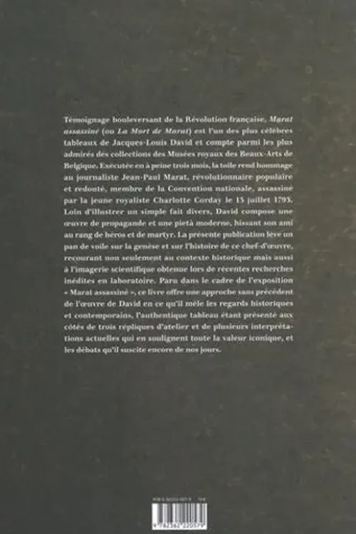 Marat assassiné, Catherine Defeyt
