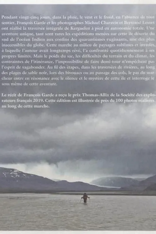 Marcher à Kerguelen, François Garde