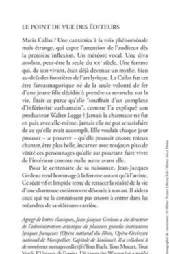 Maria Callas, Jean-Jacques Groleau