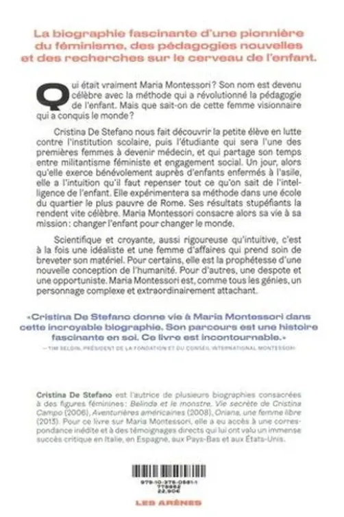 Maria Montessori, Cristina de Stefano