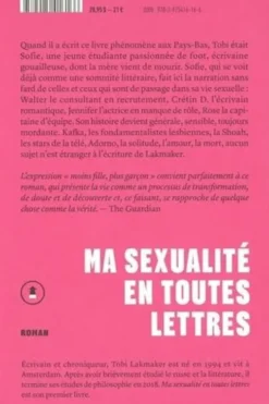 Ma sexualité en toutes lettres, Tobi Lakmaker