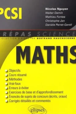 Maths PCSI, Nicolas Nguyen