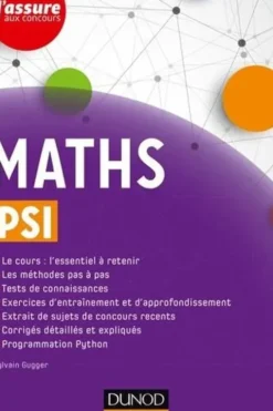 Maths PSI, Sylvain Gugger