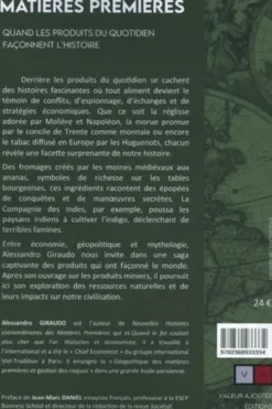 Matières premières. Quand les produits du quotidien façonnent l'histoire, Alessandro Giraudo