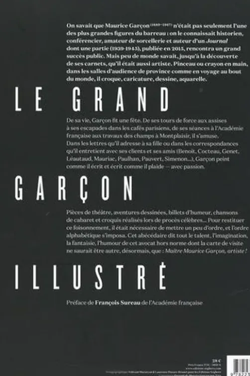 Maître Maurice Garçon artiste. Abédécédaire, Gilles Antonowicz