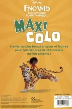 Maxi-colo Encanto, la fantastique famille Madrigal, Disney