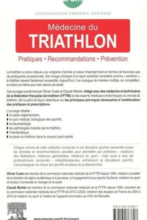 Médecine du triathlon. Pratiques, recommandations, prévention, Olivier Coste
