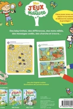 Mes jeux nature, Virginie Loubier