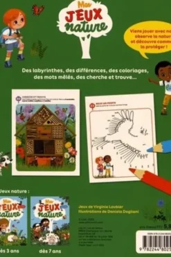 Mes jeux nature, Virginie Loubier
