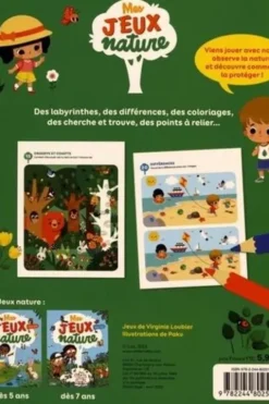 Mes jeux nature, Virginie Loubier