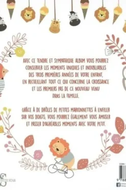 Mes marionnettes à doigts. L'album des mes plus beaux souvenirs. Avec 5 marionnettes à doigts, White Star