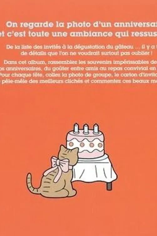 Mes photos d'anniversaire, Papier cadeau