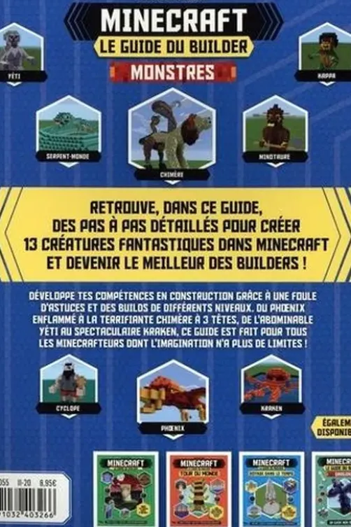 Minecraft le guide du builder, Monstres. Un guide non officiel, Ben Westwood