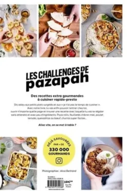 20 minutes et c'est prêt. Les challenges de Pazapah, Aure Poty