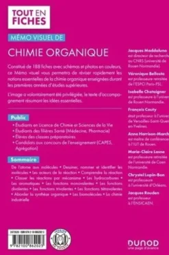 Mémo visuel de chimie organique. 4e édition, Jacques Maddaluno
