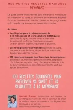 Ménopause. 100 recettes plaisir et santé pour bien vivre sa ménopause, Raphaël Gruman