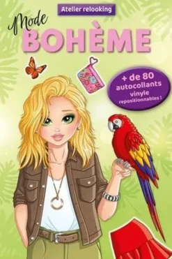 Mode bohème. + de 80 autocollants vinyle repositionnables !, Agnieszka Niedzwiadek
